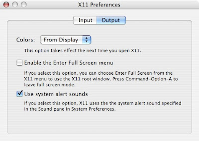 use x11 for mac